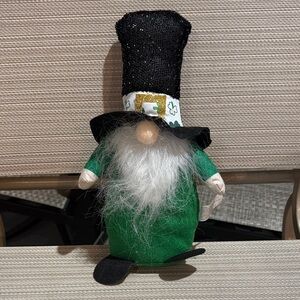 Leprechaun Gnome Plush with Green Outfit